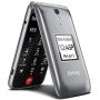 Jitterbug Flip Easy-to-use Cell Phone for Seniors (Graphite) by GreatCall