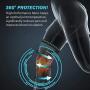 POWERLIX Knee Compression Sleeve - Best Knee Brace for Men & Women – Knee Support for Running, Basketball, Weightlifting, Gym, Workout, Sports – Please Check Sizing Chart