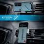 Car Phone Mount, Lamicall Car Vent Holder : Universal Stand Cradle Holder Compatible with iPhone 11 Pro Xs Max XR X 8 8P 7 7P 6S 6P 6, Galaxy S6 S8 S9 S8+ S9+ S10, Google, LG, Huawei -Silver