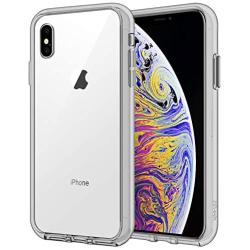 JETech Case for Apple iPhone Xs Max 6.5-Inch, Shock-Absorption Bumper Cover, Grey