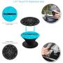 Metal Plate for Phone Car Magnetic Mount 6 Pack,Magnet Holder Disc Replacement Case Sticker with 3M Adhesive for iPhone Magnets Cradle-less Mounts Cell Phone Mini Tablet GPS Stand 2 Rectangle 4 Circle