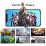 Mobile Game Controller 2 Pairs L1R1 Cellphone Gaming Trigger Sensitive Aim Keys Button Fire Shooter Gaming Grip and Gaming Joysticks for PUBG/Fortnite/Rules of Survival
