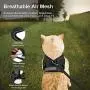 Cat Harness and Leash Set for Walking Cat and Small Dog Harness Soft Mesh Harness Adjustable Cat Vest Harness with Reflective Strap Comfort Fit for Pet Kitten Puppy Rabbit Cat Harness and Leash Set for Walking Cat and Small Dog Harness Soft Mesh Harness Adjustable Cat Vest Harness with Reflective Strap Comfort Fit for Pet Kitten Puppy Rabbit