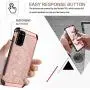 BENTOBEN Galaxy S20 Case 5G 6.2", Shockproof Glitter Sparkle Bling Dual Layer Shiny Faux Leather Hard PC Soft Bumper Slim Protective Phone Cover for Samsung Galaxy S20/ Galaxy S20 5G (2020), Rose Gold BENTOBEN Galaxy S20 Case 5G 6.2", Shockproof Glitter Sparkle Bling Dual Layer Shiny Faux Leather Hard PC Soft Bumper Slim Protective Phone Cover for Samsung Galaxy S20/ Galaxy S20 5G (2020), Rose Gold