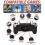 Mobile Game Controller Gamepad with Power Bank Portable Cooling Fan for Call of Duty PUBG Fortnite L1R1 Aim and Shoot Trigger Joystick for iPhone iOS Android Phone Grip Handle [2000mAh Version]