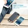 25000mAh Solar Charger ADDTOP Portable Solar Power Bank with Dual 2.1A Outputs Waterproof External Battery Pack Compatible Most Smart Phones, Tablets and More 25000mAh Solar Charger ADDTOP Portable Solar Power Bank with Dual 2.1A Outputs Waterproof External Battery Pack Compatible Most Smart Phones, Tablets and More