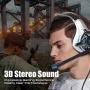 SADES Stereo Gaming Headset for PS4, Xbox One, Nintendo Switch, PC, PS3, Mac, Laptop, Over Ear Headphones PS4 Headset Xbox One Headset with Surround Sound, LED Light & Noise Canceling Microphone