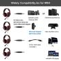 Anivia AH28 All-Platform Stereo Headphones Gaming Headset with Mic Compatible with PC Computers, PlayStation PS4 Xbox One Controller, PSP, Wii, Nintendo Switch, Android, IOS Laptop, Smartphone, Tablet