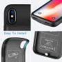 Wixann Battery case for iPhone X/XS/10, 3200mAh Slim Portable Charger Case Protective Rechargeable Battery Pack Charging Case for iPhone X/XS/10