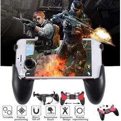 5 in 1 PUBG Moible Controller Gamepad Free Fire L1 R1 Triggers PUGB Mobile Game Pad Grip L1R1 Joystick for iPhone Android Phone