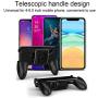 Mobile Gaming Controller, Game Phone Grip Heat Dissipation Joystick Smartphone Gamepad Handle with Cooling Fan, Support, Power Charger Finger Triggers for PUBG, Shooting Games.(Cooling Fan)