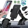 Automatic Clamping Wireless Car Charger-Include QC3.0 Dual-Port Car Charger Qi Wireless Charger Mount 10W 7.5W Fast Charging Phone Holder Compatible with iPhone Xs Max XR 8 Samsung S10 S9 S8 Note 9 Automatic Clamping Wireless Car Charger-Include QC3.0 Dual-Port Car Charger Qi Wireless Charger Mount 10W 7.5W Fast Charging Phone Holder Compatible with iPhone Xs Max XR 8 Samsung S10 S9 S8 Note 9