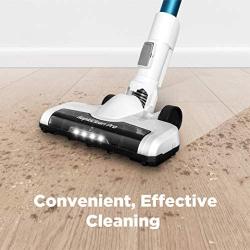 Eureka RapidClean Pro Lightweight Cordless Vacuum Cleaner, High Efficiency Powerful Digital Motor LED Headlights, Convenient Stick and Handheld Vac, Essential, Blue