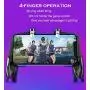 GOFOYO K21 Mobile Game Controller for PUBG/Call of Duty/Fortnite,aim Trigger Fire Buttons L1R1 Shooter Sensitive Joystick,Gamepad for 4.7-6.5 inch iPhone & Android Phone GOFOYO K21 Mobile Game Controller for PUBG/Call of Duty/Fortnite,aim Trigger Fire Buttons L1R1 Shooter Sensitive Joystick,Gamepad for 4.7-6.5 inch iPhone & Android Phone