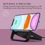 Wireless Charging Stand 10W by Playa (Wireless Charger Compatible w/iPhone SE, iPhone 11, Galaxy, Pixel, More) No Power Adapter (Required)