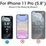 amFilm Glass Screen Protector for iPhone 11 Pro, XS, X (5.8 Inch) (3 Pack) iPhone 11 Pro, 10s, 10 Tempered Glass with Easy Installation Tray