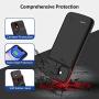 OMEETIE Battery Case for iPhone 11, 5000mAh Portable Protective Charger Case Rechargeable Extended Battery Pack Charging Case Compatible with iPhone 11 (6.1 inch) (Black)