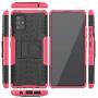 SKTGSLAMY Galaxy A71 5G Case,Samsung A71 5G Case,[NOT fit A71 5G UW Verizon] [Shockproof] Tough Rugged Dual Layer Protective Case Hybrid Kickstand Cover for Samsung Galaxy A71 5G (Pink)