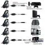 Gaming Headset for PS4  Nintendo Switch Xbox One PC with LED Light  Noise Canceling Gaming Headphone with Soft Memory Earmuffs Gaming Headset with Mic