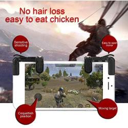 Game Button Mobile Phone Assist Tools Button Aim Key Shooting Games(Color:Black)