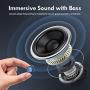 Wireless Earbuds, Mpow M30 in-Ear Bluetooth Headphones, Immersive Bass Sound, IPX8 Waterproof Sport Earphones, Touch Control, 25H Playtime/Mics/USB-C Quick Charge/Twin&Mono Mode, Blue