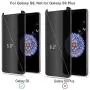 [2-Pack] SUKER Galaxy S9 Privacy Tempered Glass Anti-Spy Screen Protector [3D Curved] [Case Friendly] [9H Hardness] for Samsung Galaxy S9 (5.8&quot), Anti-Scratch, Bubble Free