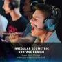 PeohZarr Gaming Headset One Headset PS4 Headset with 7.1 Surround Sound PC Headset with Mic & Light, Over Ear Headphones for One Controller(Adapter Not Included), PS4, Nintendo Switch, PS2