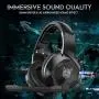 New Pro Gaming Headphone with Microphone for Xbox One, PS4, PC, HD Stereo Surround Sound, Dynamic Bass, Noise Cancelling, RGB LED Light, Gaming Headset by VibroZ