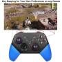 PowerLead Mobile Game Controller, PG8721 Wireless Turbo Combo Key Mapping Mobile Gamepad Compatible with iOS Android iPad Tablet