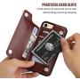 OT ONETOP iPhone 8 Wallet Case with Card Holder, iPhone 7 Case iPhone SE(2020) Wallet Premium PU Leather Kickstand Card Slots,Double Magnetic Clasp and Durable Shockproof Cover 4.7 Inch(Brown)