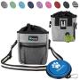 PetAmi Dog Treat Pouch | Dog Training Pouch Bag with Waist Shoulder Strap, Poop Bag Dispenser and Collapsible Bowl | Treat Training Bag for Treats, Kibbles, Pet Toys | 3 Ways to Wear