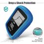 TUSITA Case for Garmin Edge 130/ Edge 130 Plus GPS - Silicone Protective Cover Skin - GPS Bike Computer Accessories