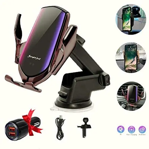 Wireless Car Charger Mount,Windshield Dash Air Vent Phone Holder Compatible iPhone 11/11 Pro/11 Pro Max/Xs MAX/XS/XR/X/8/8+,Samsung S10/S10+/S9/S9+/S8/S8+ Wireless Car Charger Mount,Windshield Dash Air Vent Phone Holder Compatible iPhone 11/11 Pro/11 Pro Max/Xs MAX/XS/XR/X/8/8+,Samsung S10/S10+/S9/S9+/S8/S8+