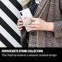 PopSockets: PopGrip with Swappable Top for Phones and Tablets - Pearly Quartz