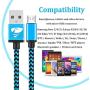 Micro USB Cable Aioneus Fast Android Cord Charger Cable 4Pack [2FT, 3FT, 5FT, 6FT] Cable Charging Cord Charger for Samsung Galaxy S7 S6 S5 J3 J3V J5 J7 J7V Note 5, LG K40 K20, Moto G4 G5, Tablet, PS4