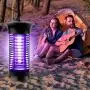 Bug Zapper Insect Killer Fly Trap - Indoor & Outdoor - Mosquito Trap Insect Zapper - Fly Zapper Mosquito Killer Safe & Non-Toxic - Silent & Effortless Operation pest control - Electronic Insect Killer Bug Zapper Insect Killer Fly Trap - Indoor & Outdoor - Mosquito Trap Insect Zapper - Fly Zapper Mosquito Killer Safe & Non-Toxic - Silent & Effortless Operation pest control - Electronic Insect Killer