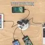 Power Strip with USB, NTONPOWER Travel Power Strip, 3 USB 3 Outlets Desktop Charging Station with 5ft Extension Cord Compact for Nightstand Home Officd Dorm Room Travel - White Power Strip with USB, NTONPOWER Travel Power Strip, 3 USB 3 Outlets Desktop Charging Station with 5ft Extension Cord Compact for Nightstand Home Officd Dorm Room Travel - White