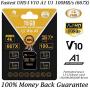 4-Pack TF Card 16GB Micro SD SDHC Memory Plus Adapter (Class 10 U1 UHS-I V10 A1 MicroSDHC) Amplim 4X 16 GB Ultra High Speed 100MB/s 667X Flash for Cell Phone Tablet GoPro Camera Fire Nintendo 3DS DJI