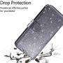 CHICASE Case for Galaxy A71 5G[NOT fit A71 5G UW/A71 4G],Flip Glitter Bling Cute Leather Wallet[Kickstand][Card Slots][Wrist Strap] Shockproof Protective Phone Cover for Samsung Galaxy A71 5G(Gray)