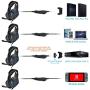 PECHAM A1 Gaming Headset with Mic for New Xbox One, PS4,Nintendo Switch, PC - Surround Sound, Noise Reduction Game Earphone - Easy Volume Control - 3.5MM Jack for Smart Phone, Laptops, Computer