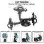 Car Phone Mount,OHLPRO Cell Phone Holder Car Dash Windshield Dashboard Universal 360°Adjustable Rotating for iPhone Samsung Sony Google All 4"- 6.4" Smartphones (Silver) Car Phone Mount,OHLPRO Cell Phone Holder Car Dash Windshield Dashboard Universal 360°Adjustable Rotating for iPhone Samsung Sony Google All 4"- 6.4" Smartphones (Silver)