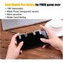 Rednix Gaming Controller Joystick for Mobile Trigger Pair Sensitive Game-pad with fire Button Assist Tool L1R1 for Smartphone (Metal Trigger)