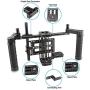CAMVATE Directors Monitor Cage with Wireless Receivers and Multi-Function Plate