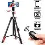 Fufly Phone Tripod,54 inch Adjustable Travel Video Tripod with Smartphone Bluetooth Remote&Cell Phone Mount Holder for Camera GoPro/Mobile Cell Phone iPhone Xs/Xr/Xs Max/X/8/Galaxy Note 9 Fufly Phone Tripod,54 inch Adjustable Travel Video Tripod with Smartphone Bluetooth Remote&Cell Phone Mount Holder for Camera GoPro/Mobile Cell Phone iPhone Xs/Xr/Xs Max/X/8/Galaxy Note 9