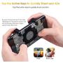 Qoosea Mobile Game Controllers Triggers Gamepad L1 R1 Sensitive Shoot Aim Joysticks Physical Buttons for PUBG/Knives Out/Rules of Survival for 4.5" to 6.5" Android iOS Phones
