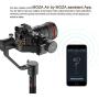 MOZA Air 3-Axis Handheld Gimbal Camera Stabilizer+Dual Handle Grip+Wireless Thumb Controller OLED Display+Accessory Mount W/Max Payload of 7 lbs/3200g Support All Mirrorless Cameras and Most DSLRs