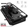 iPhone XR Case [ Military Grade ] 15ft. Drop Tested Protective Case | Kickstand | Wireless Charging | Compatible with Apple iPhone XR- Black