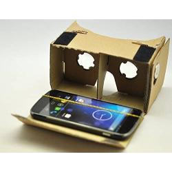 Synix DIY Google Cardboard Mobile Phone Virtual Reality 3D Glasses for IPHONE / Samsung / Google Nexus 6