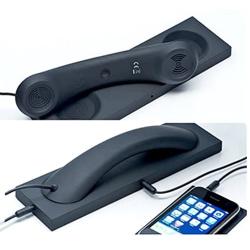 Retro Handset,Cell Phone Handset,Retro Telephone Handset Anti Radiation Receivers 3.5MM for iPhone iPad,Mobile Phones,Computer