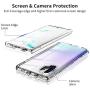 FLOVEME Samsung Galaxy Note 10 Plus Case 6.8 inch 2019 3 in 1 Hybrid Shockproof Protection Clear Cell Phone Cases Compatible for Samsung Note 10+ Galaxy Note 10 Pro 5G Armor Tough Basic Bumper Case